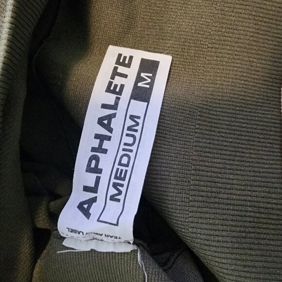 Alphalete Amplify 6.5" Biker Shorts Oak - Picture 4 of 7